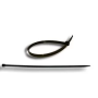 Fascetta nylon nera - mm. 530x7.6 - pezzi 100 | Fershop