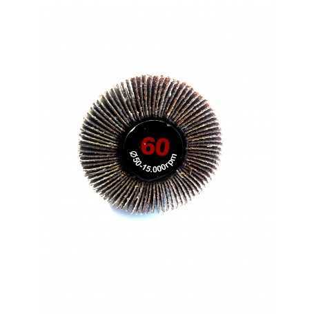 Spazzola abrasiva lamellata - 50x20x6 gr.60