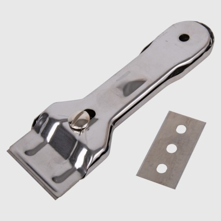 Raschietto inox - brilla - 2 lame