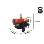 Generatore Aria Calda Gasolio MHTeam DH2-I 20C 17,5 kW | Fershop