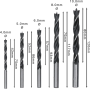 Set punte robust line bosch - pz.5 - legno-2607010527