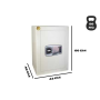 Cassaforte Digitale Technomax SMT/8P 85 L | Fershop
