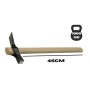 Martello da Muro Rinaldi 1000g Art. 411G1000M Legno | Fershop