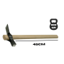 Martello da Muro Rinaldi 800g Art. 411G800M Legno | Fershop