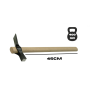 Martello da Muro Rinaldi 400g Art. 411G400M Legno | Fershop