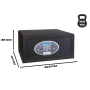 Cassaforte Hotel Technomax HDE/4HN 27 L Digitale