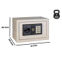 Cassaforte Hotel Technomax TSE/OH 9 L Digitale