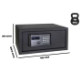 Cassaforte Hotel Technomax TSM/4H New 26 L Digitale