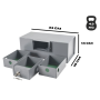 Cassaforte Mimetica 6 Scomparti 140x340x180 mm