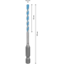 Punta Bosch EXPERT HEX-9 MultiConstruction Ø4x90 mm