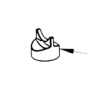 Dente doppio in ottone   docma - 119294 - 