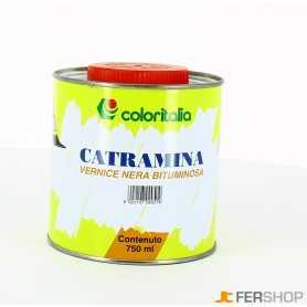 Vernice nera catramina - ml. 750