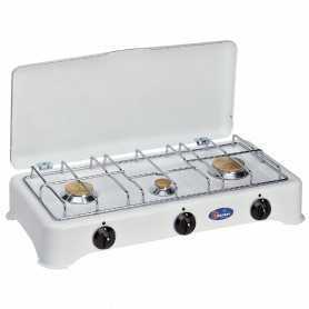 Fornello parker a 3 fuochi, bianco - Modello 5327C
