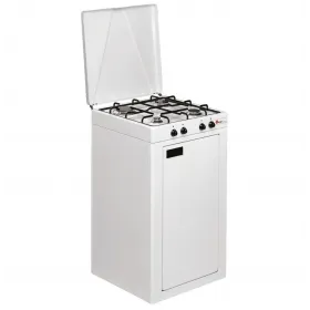 Mobilfornello parker a 4 fuochi, bianco - Modello 541 GP