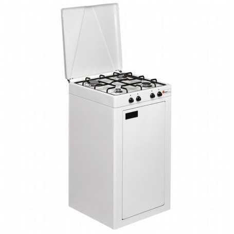 Mobilfornello parker a 4 fuochi, bianco - Modello 541 GP