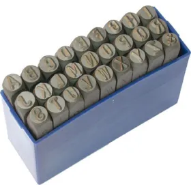Punzoni lettere alfabeto - 3029 8 SICUTOOL
