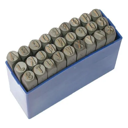 Punzoni lettere alfabeto - 3029 8 SICUTOOL