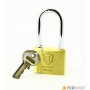 Lucchetto ft italy classic - mm.40 arco lungo - ottone