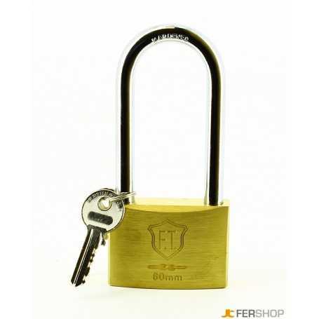 Lucchetto ft italy classic - mm.60 arco lungo