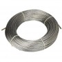 Fune acciaio 133 fili - diam.  6 x 25mt
