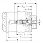 Tassello duoblade      fischer - art.545675 -