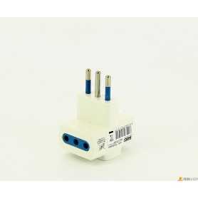 Adattatore triplo         faeg - fg20505 - 10a-bianco