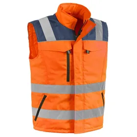 Gilet valico - tg.xl - arancio - alta visibilita'