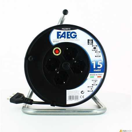 Avvolgicavo civile        faeg - mt.15-3x1.5 - 16a