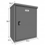 Cassetta postale p/pacchi - xl - grigio antracite