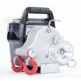 Verricello portatile winch 82v - pcw3000 li - c/batteria 2,5ah e fune mt.50