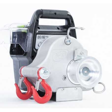 Verricello portatile winch 82v - pcw3000 li - c/batteria 2,5ah e fune mt.50