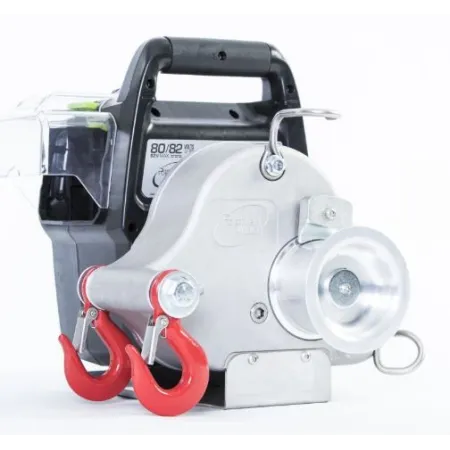 Verricello portatile winch 82v - pcw3000 li - c/batteria 2,5ah e fune mt.50