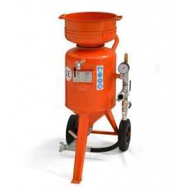Sabbiatrice cb  60 litri - comando distanza - con corredo
