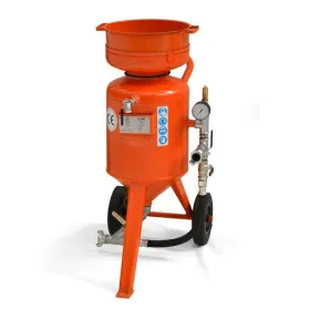 Sabbiatrice cb 60 litri - comando distanza - con corredo