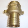Portagomma diritto - m 1"1/2x40 - 3 pz.- ottone