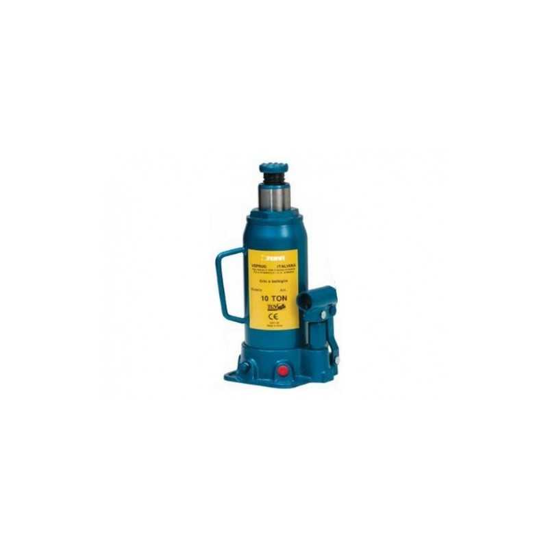 Cric Hydraulique à Bouteille Fervi 0062/5 - 5 Tonnes, Compact Et Ultra Stable