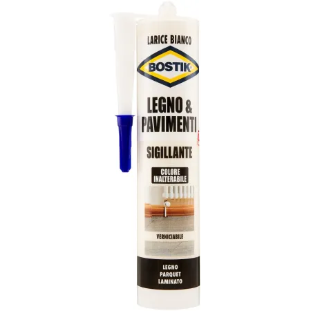 Sigillante legno bostik - larice bianco - ml.300 riempitivo