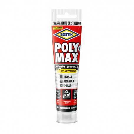 Bostik poly max high tack - gr.115 tubetto - trasparente
