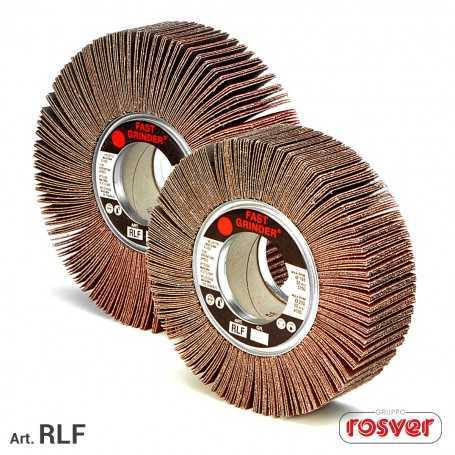 Ruota lamellare - rlf-d.100-gr.120 - rosver-f.19