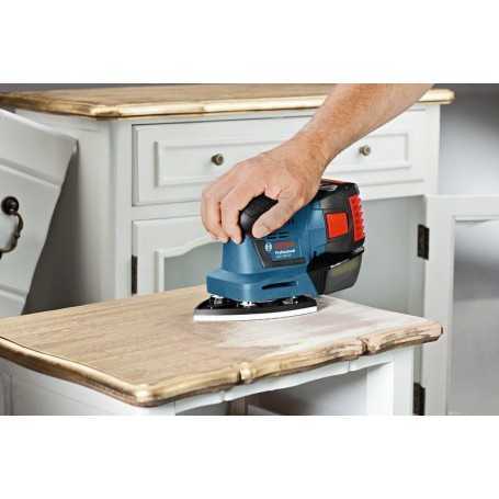 Levigatrice mause c/accessori - bosch gss 18v-li - in valigetta