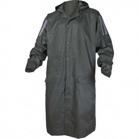Cappotto pioggia ma400 - tg.l - verde