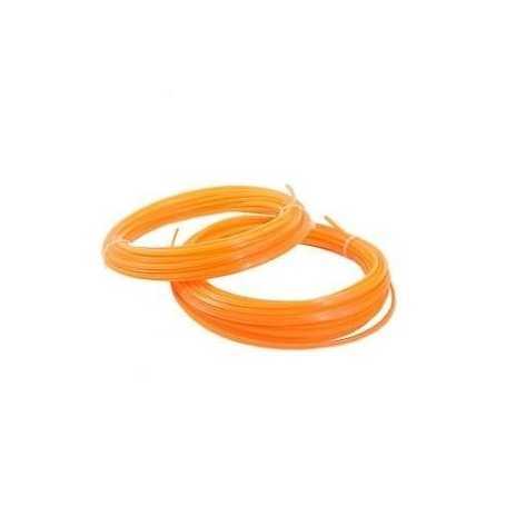 Filo decespugliatore quadro ++ - mm.2.4-15 mt. - professionale