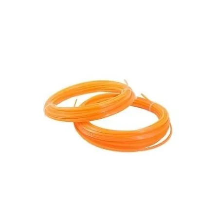 Filo decespugliatore quadro ++ - mm.2.4-15 mt. - professionale