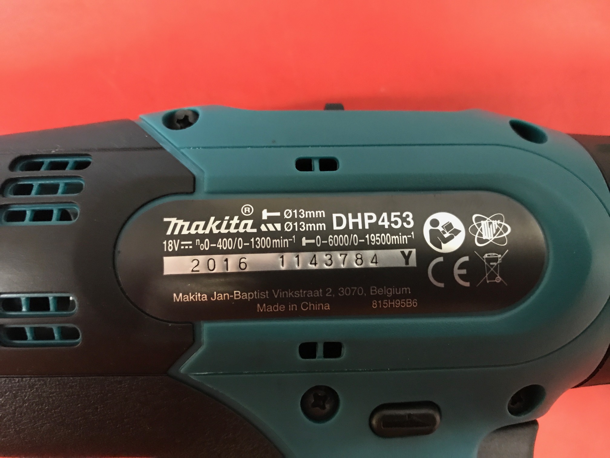 Makita DHP453RF3J2 Screwdriver