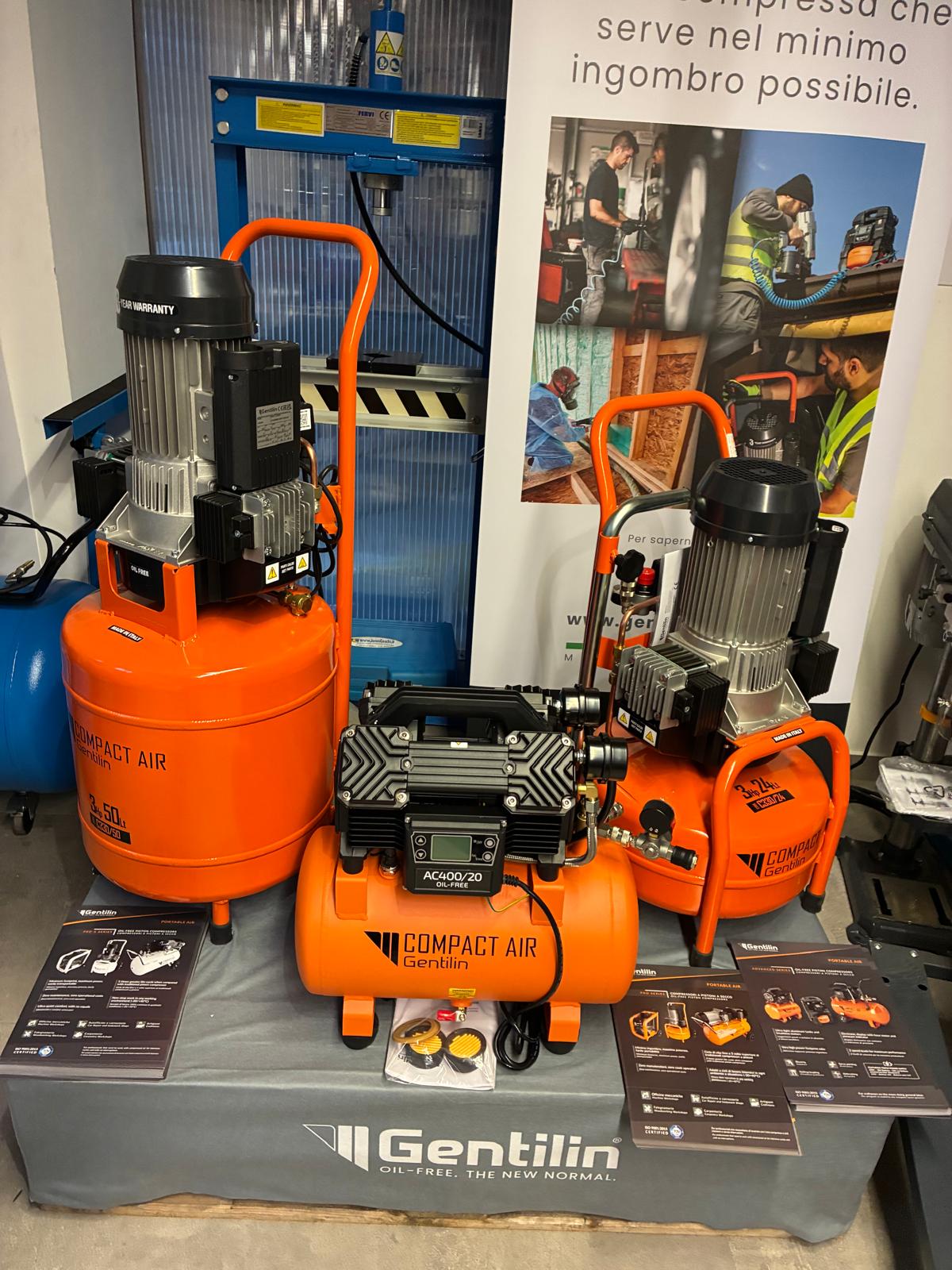 Esposizione compressori Gentilin presso Fershop