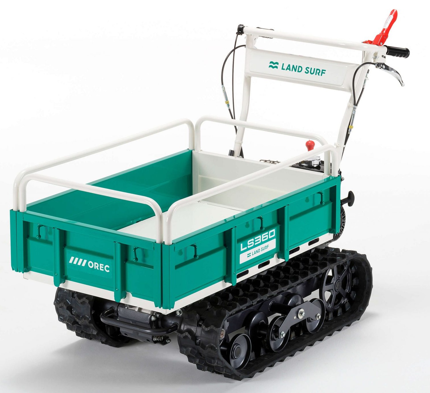 Motocarriola Orec LS360GX cingolata da 350 kg
