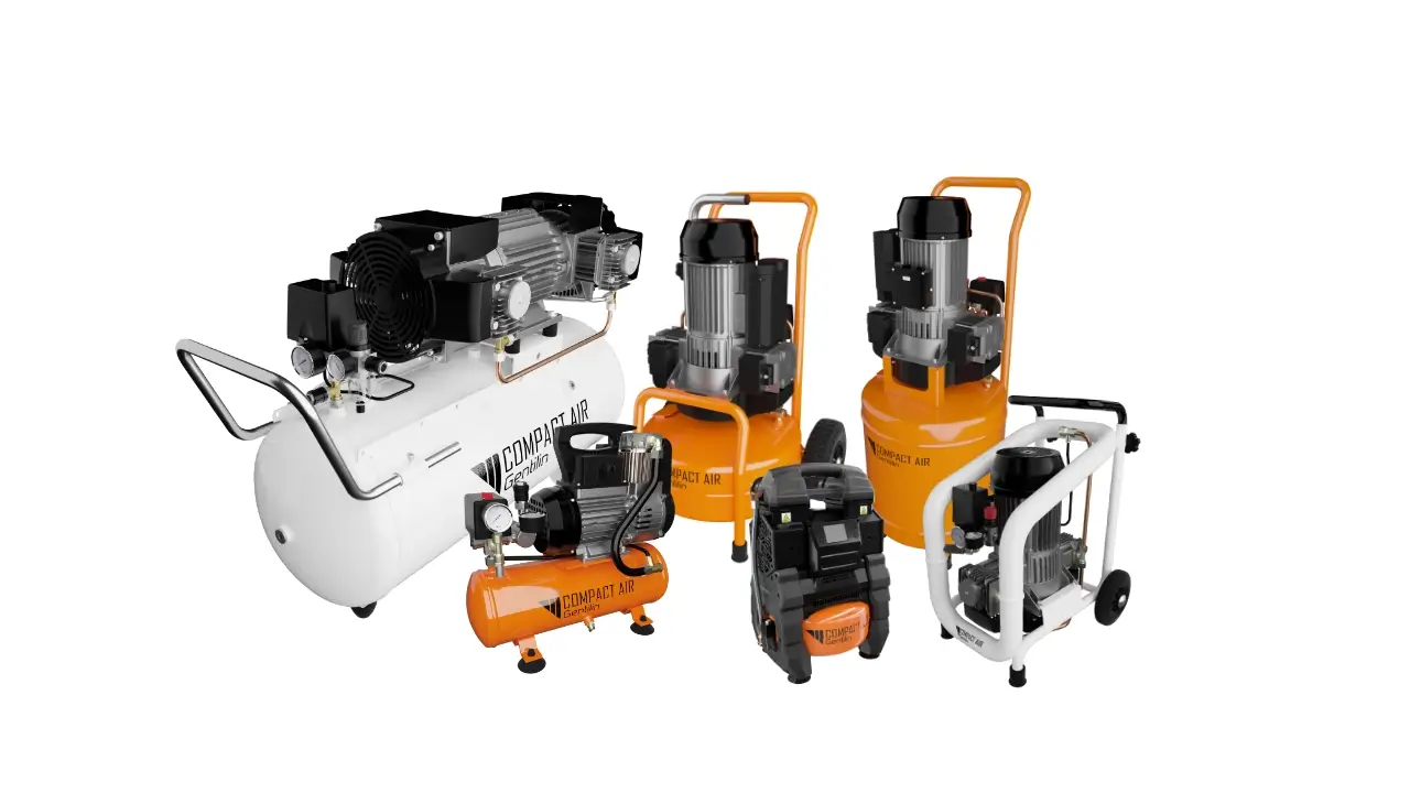 Compressori Gentilin Oil-Free professionali per aria compressa portatile